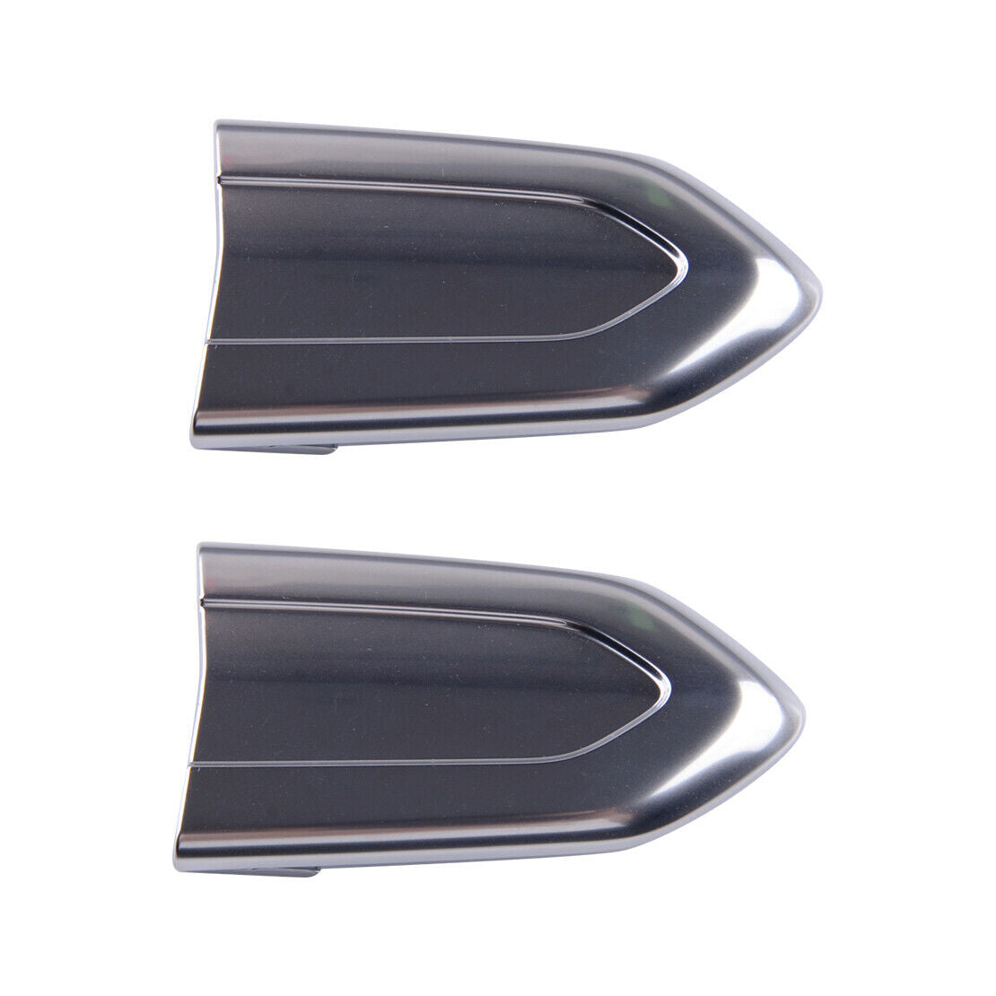 2x Door Lock Cylinder Chrome Cover Trim Cap fit for Cadillac ATS XTS CT6 CTS top