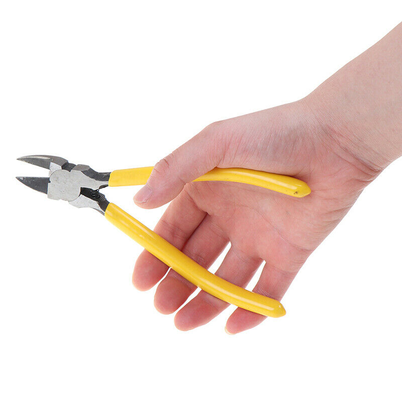 6" Flush Cut Side Cutters Plier Cutting Pliers PVC Handle Wire Cutter~$ MiSJCA