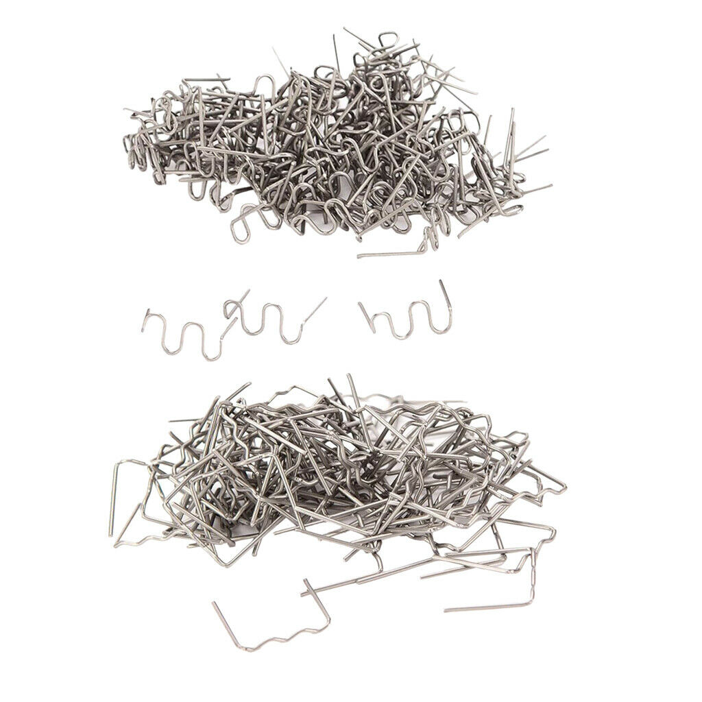 200pcs 0.8mm Mixed Welding Staples for Car Bumper Welder Welding Repairing