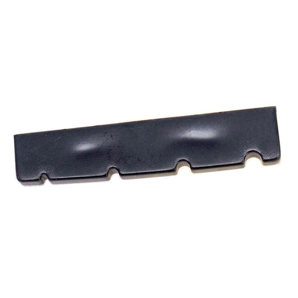 Exquisite Slotted Nut for 4 String Guitar Bass Bridge Parts Black