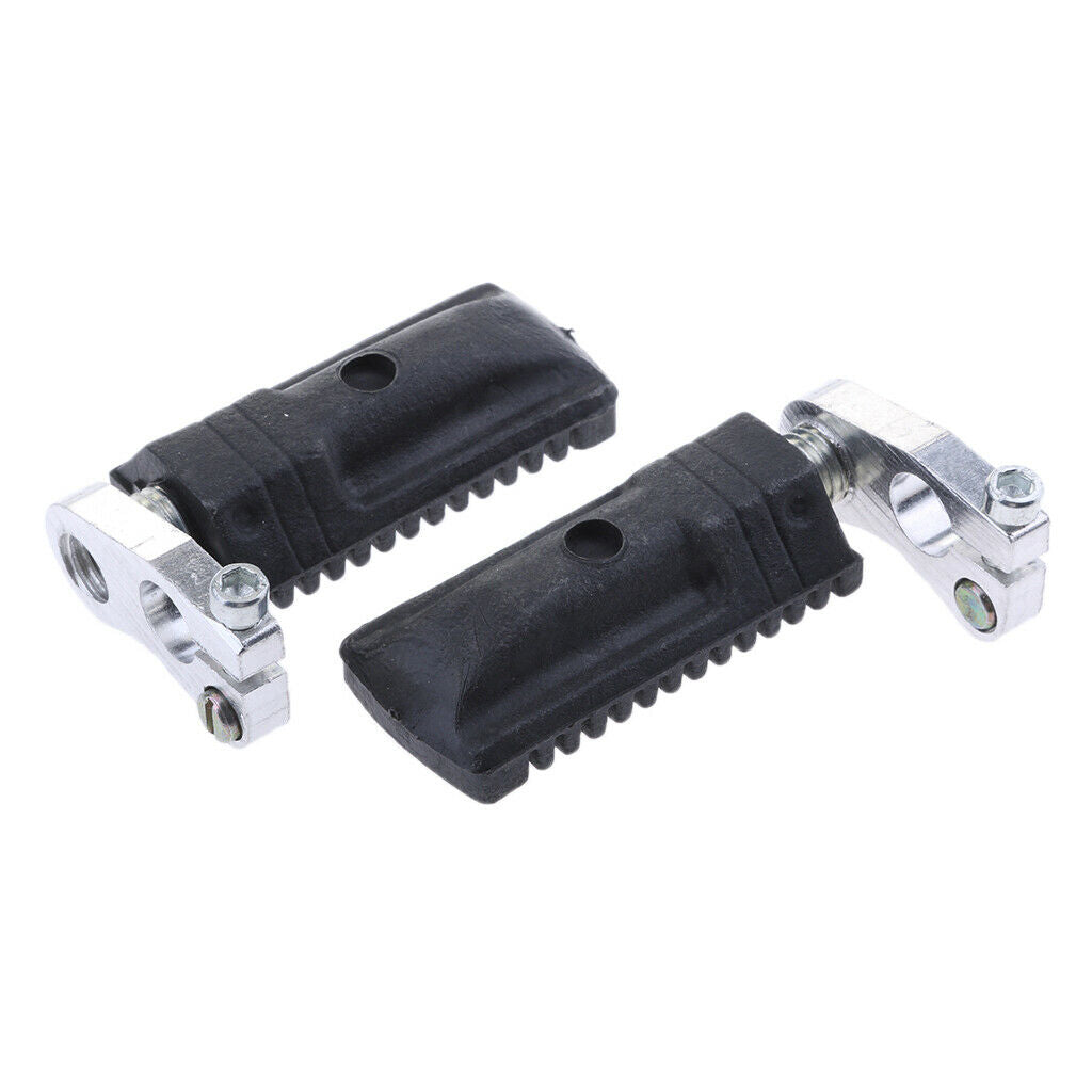 2Pcs Motorcycle Front Footpegs Footpegs Replacement for Mini Motorcycles