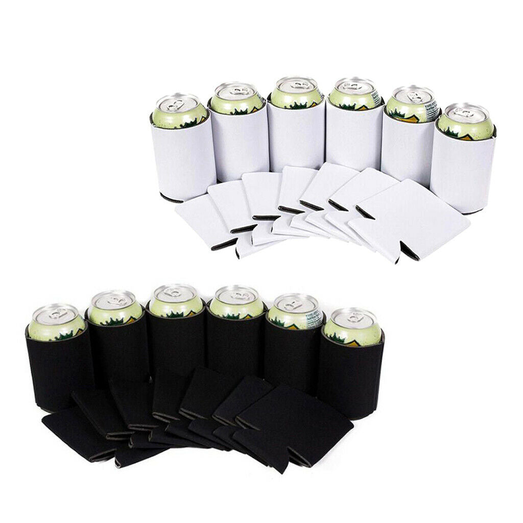 80x Cup Sleeve Beer Can Drink Holder Home Wedding Party Christmas Supplies