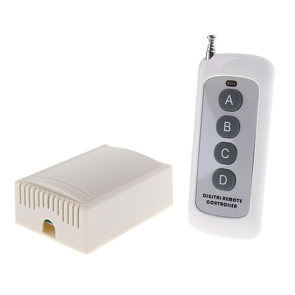 4 Channel 12v DC WIFI Wireless Remote Control Switch ON/OFF  1000M