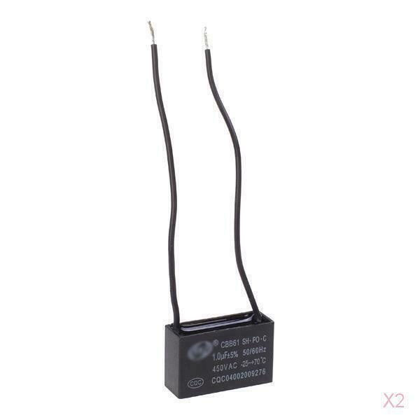 5% 450V AC 1uF 50 / 60Hz 5% Polypropylene Film Motor Start Capacitor
