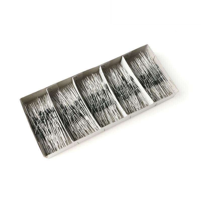 20pcs DIP RL207 DO-15 1000V/2A Universal Diode Rectifier Semiconductors Actives