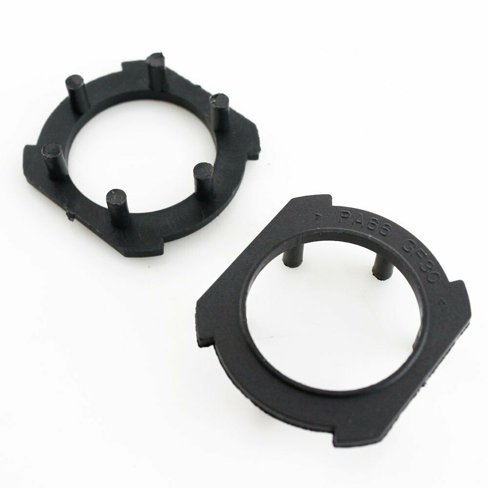 2pcs Fits HXXda CRXV Mazda H7 LED Light Lamp Bulbs Clip Holder Adapter Retainer