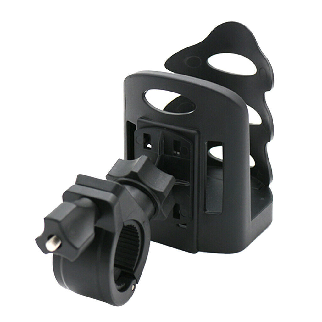 Black ABS Adjustable Drink Cup Holder Release Stand Universal ATV Accessory