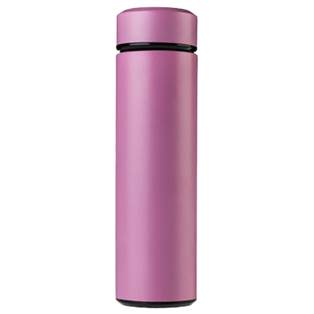 Stainless Steel Tea Water Coffee Flask Vacuum Cup Travel Mug Pink