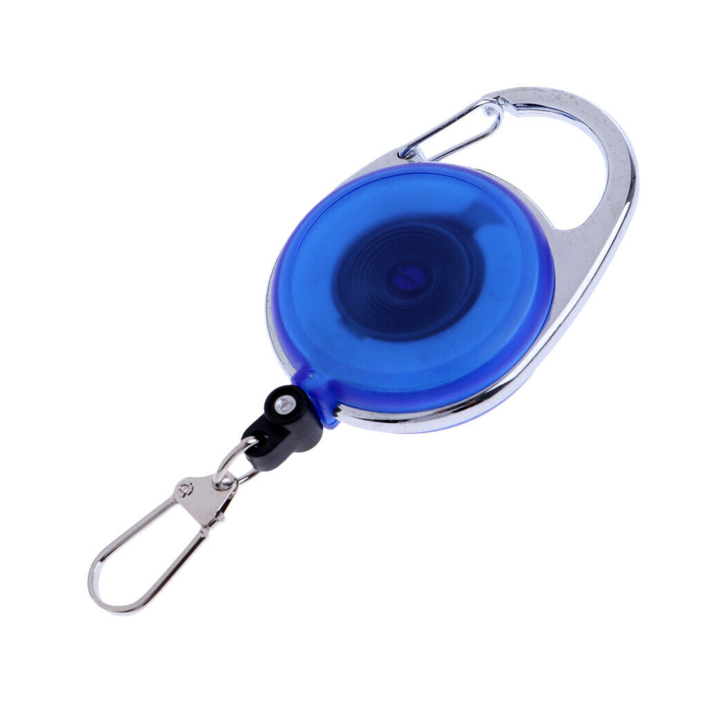 Fly Fishing Carabiner Tape Measure Zinger Combo Retractor Ruler Fishing Tool