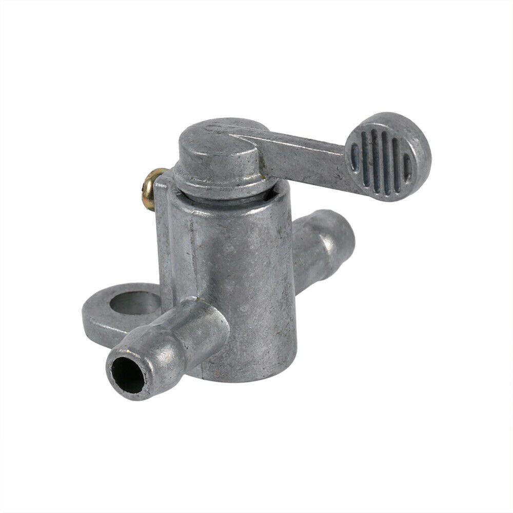 Valve Petcock 5/16 In-Line Straight Fuel Gas Shut Cut Off Tackle For Motorcycle