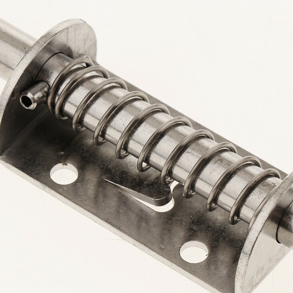 4pcs Cabinet Furniture Spring Latch Barrel Bolt Carriage Accessory with Axle