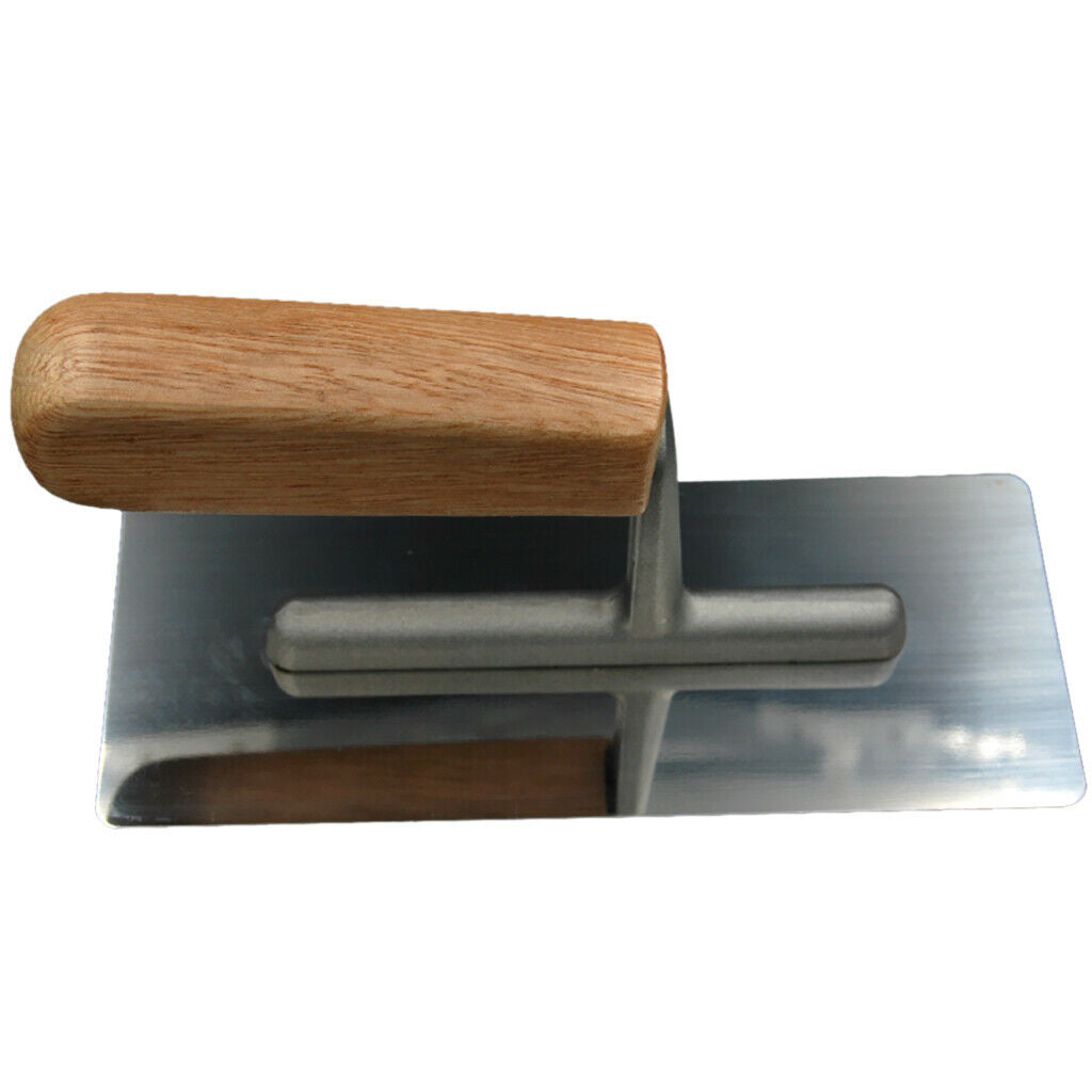 Hand Tool Handle Wooden Handle Trowel Steel Trowel Square Finish D2080A