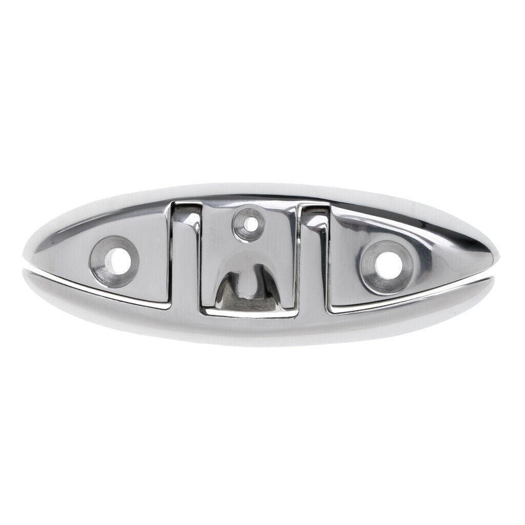 2 Type 316 Stainless Steel Closed Base for Marine Boat & Dock Rope Cleat