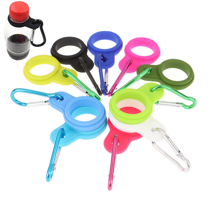 2Pc Sports Kettle Buckle Outdoor Carabiner Water Bottle Holder Camping To.l8