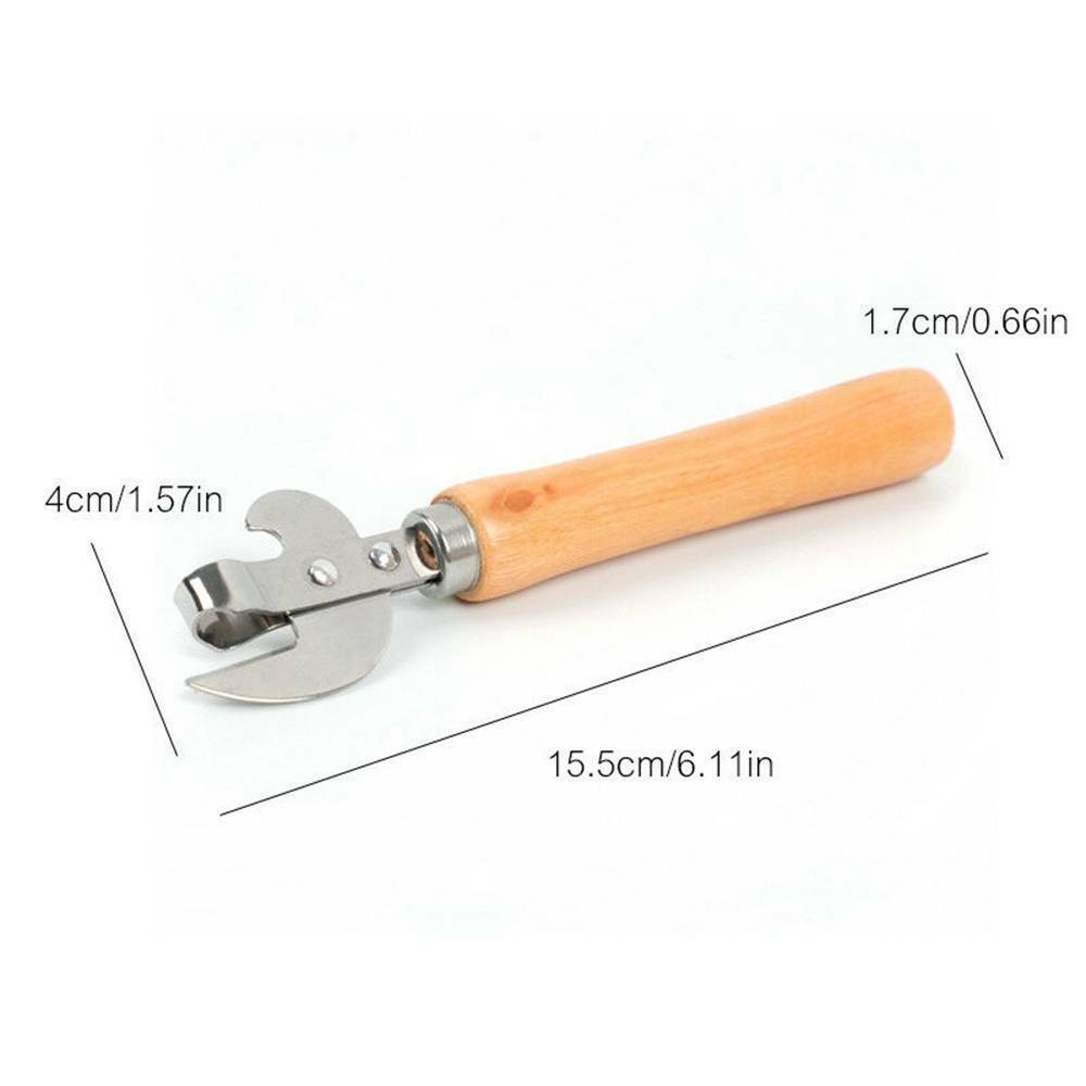 Stainless Steel Traditional Old Fashion Stab Can & Tin Opener and Corkscrew Hot!