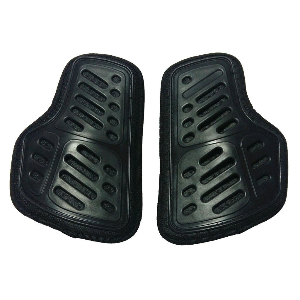 2x Unisex Body Chest Protector Plate Pads Guard Dirtbike ATV Riding Cycling