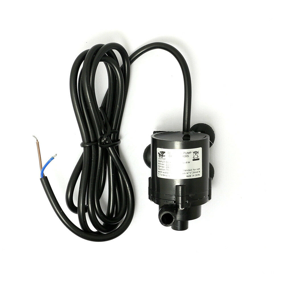 JT-160-12 Mini Brushless Water Pump Amphibious 6V-12V Submersible Pump W/Cable