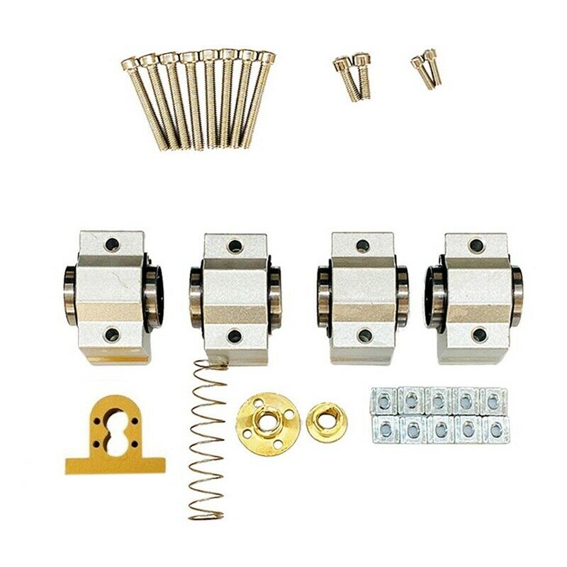 4X(CNC 3018 Pro X-Axis Upgrade Kit Suit CNC Router 3018 Pro V4F6)