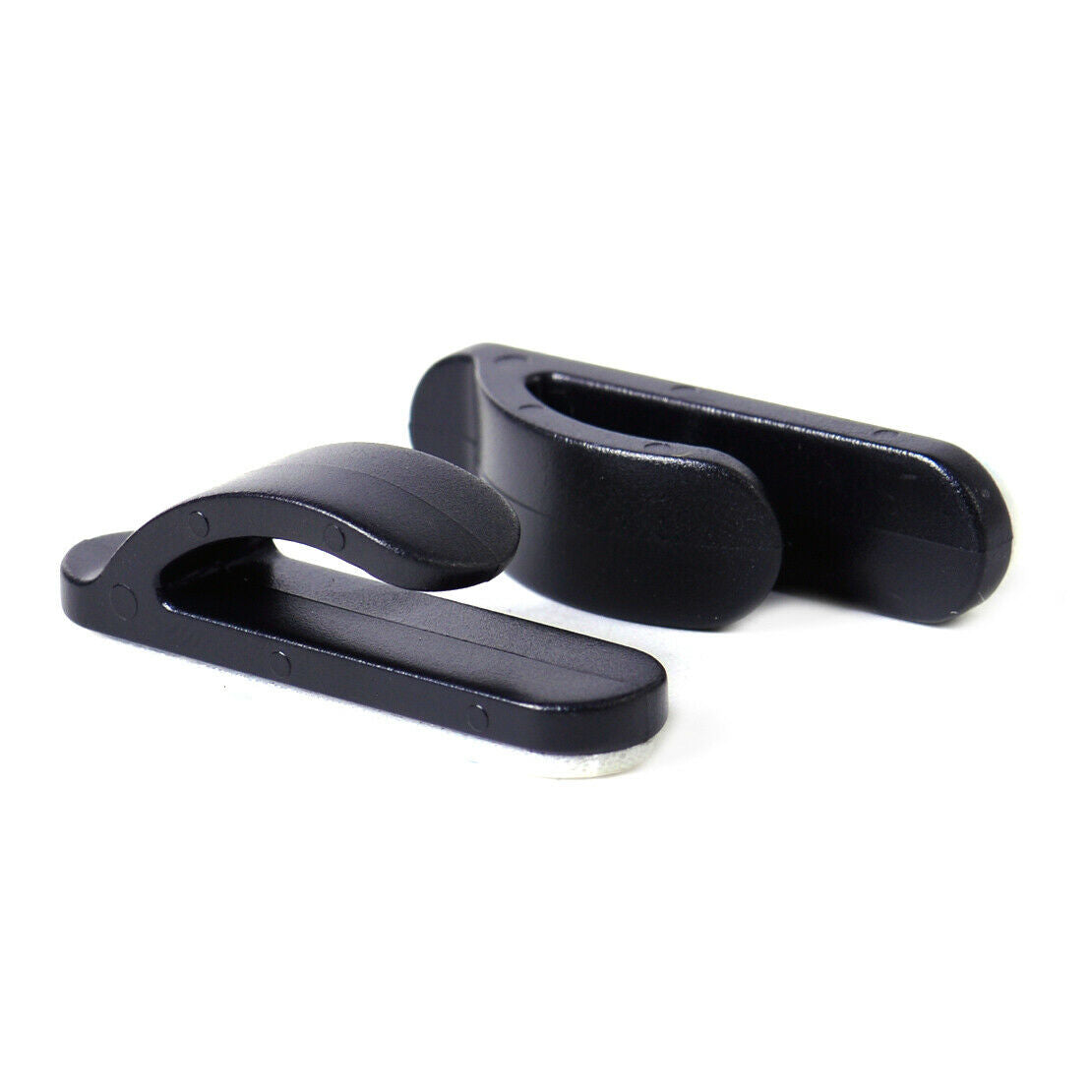 2pcs Plastic Hook Bag Key Purse Holder Hanger Fit for Auto Car Self Adhesive An