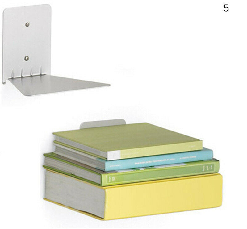 1 Pcs Wall Home Decor Design Student Creative Hidden Invisible Book Shelf JCDD