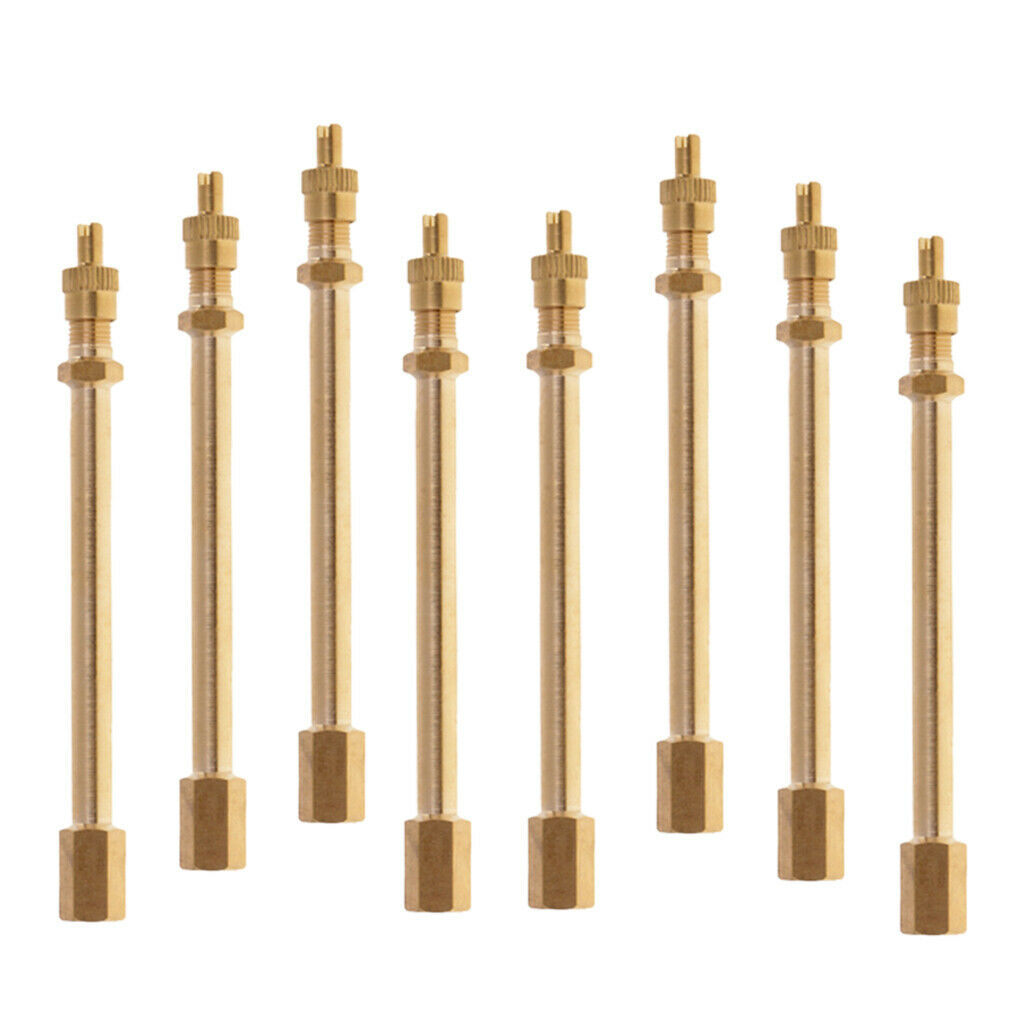 8Pcs Tyre Tire Valve Extension Converter Stem Extender for Car Truck RV Van