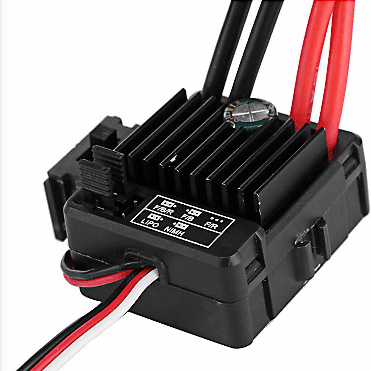 1060 60A Brushed ESC Electronic Speed Controller Kit For RC 1/10 Car Motor