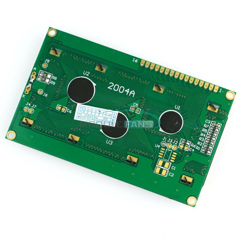 3.3V 2004 20x4 Character LCD Display Module w/Tutorial,HD44780 Controller Blue