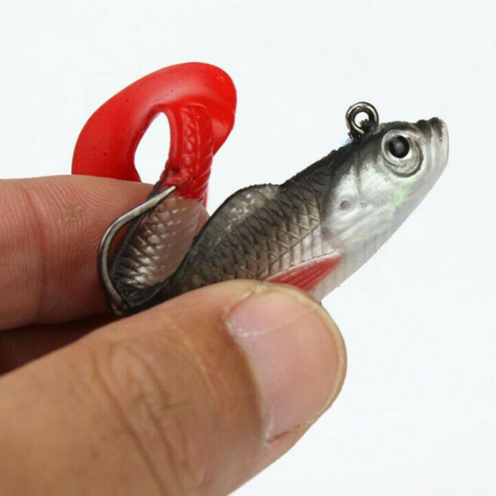 5pcs Fishing Lures Spinner baits Bass Trout Salmon Hard Metal Spinner baits Box