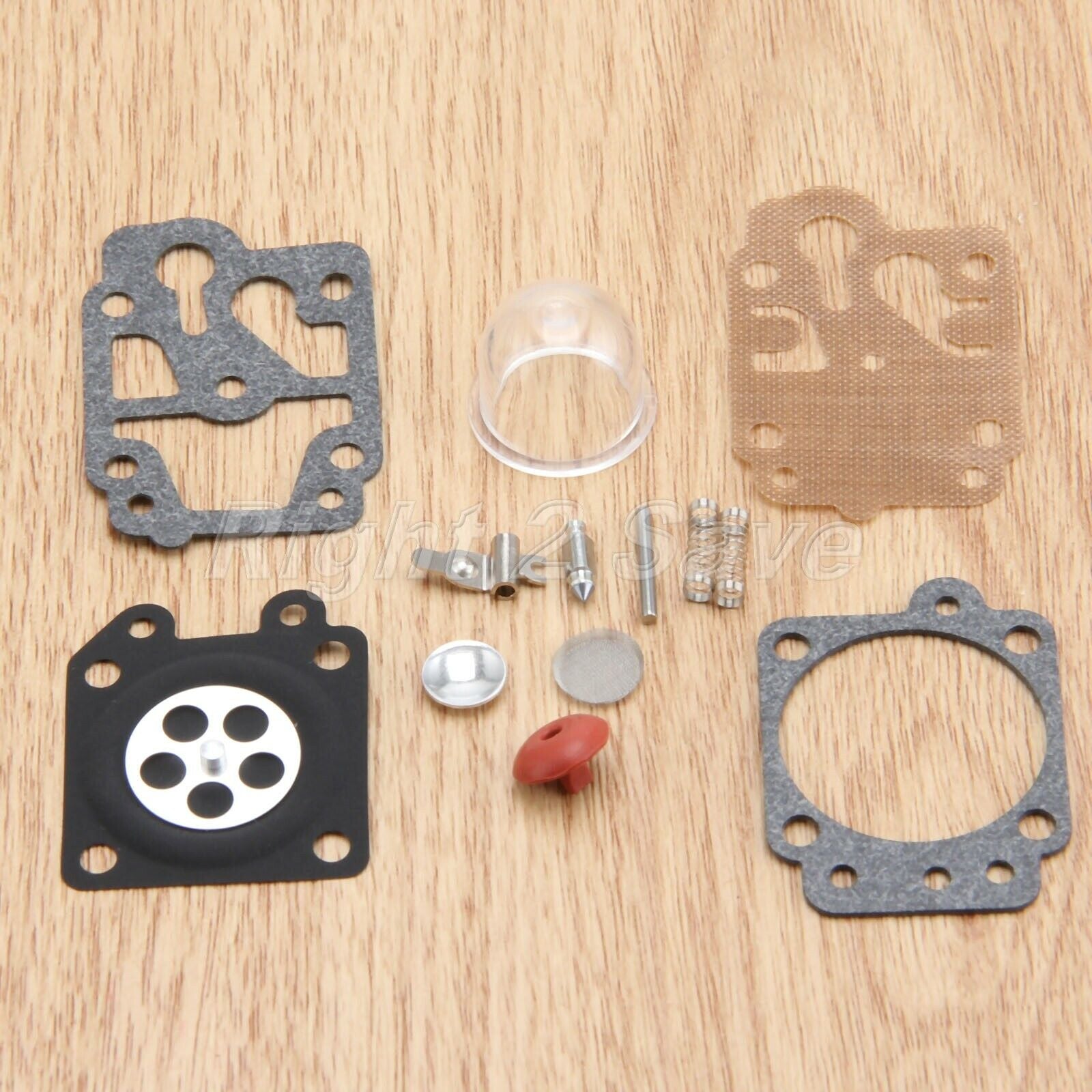 Carburettor Diaphragm Carb Repair Kit For Walbro 43CC 52CC 40-5 44F-5 139F 36F