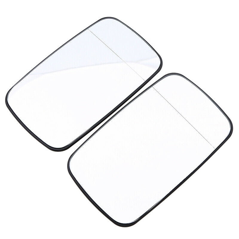 Fit for BMW E46 E39 325I 330i 325xi Pair Front LH RH Side Mirror Glass Heated