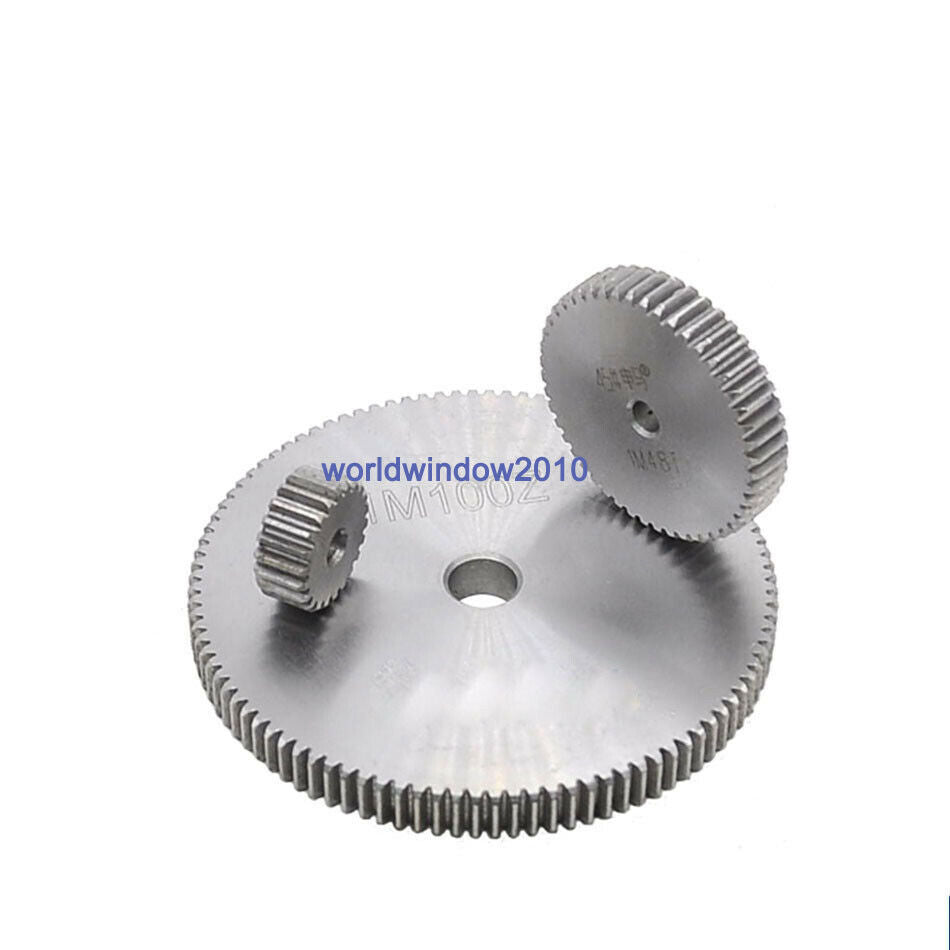 1M85T Spur Gear Steel Motor Pinion Gear Thickness 10mm Reference Diameter 87mm