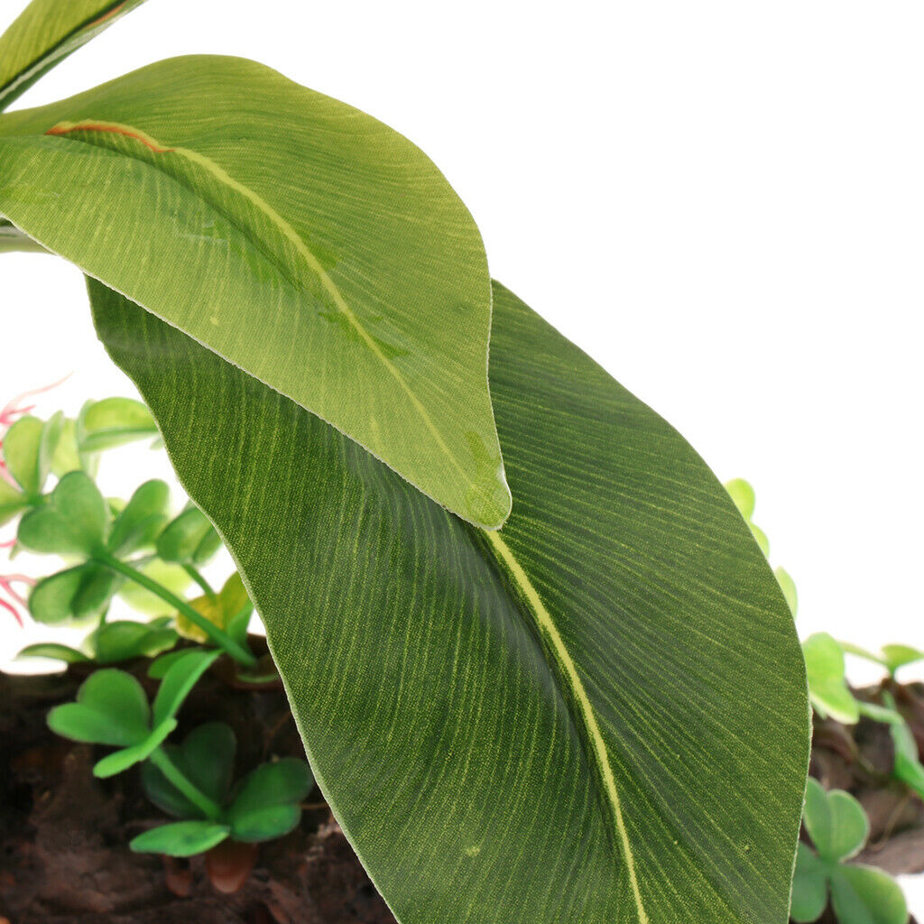 Aquarium Reptile Terrarium Plant Landscaping Decoration Sprout roots QL2127