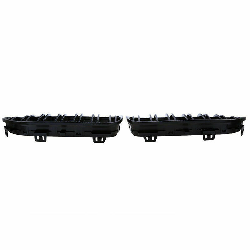 For BMW E92 E93 Coupe 320i 328i 335i 10-13 Pair Front Kidney Grilles Dual Slat