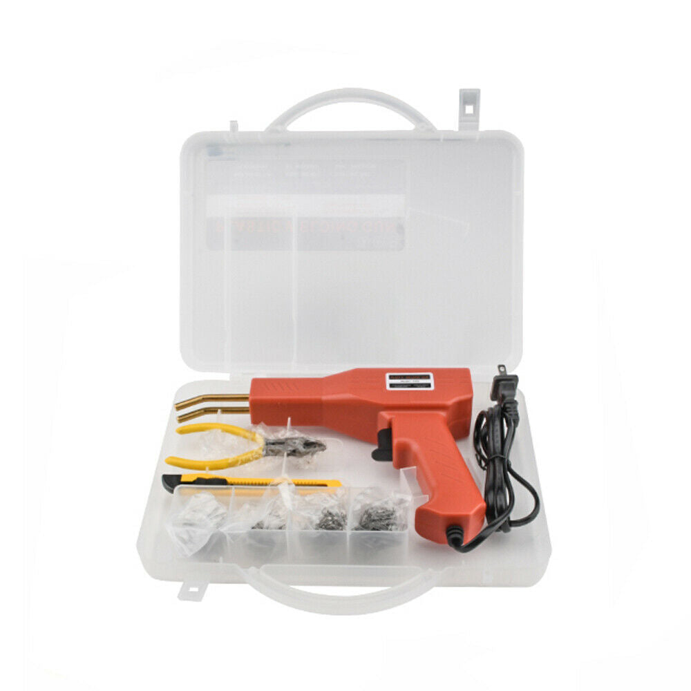 Plastic Welding Gun Garage Tool Welder Hot Stapler Machine Repair PVC Car Bumper