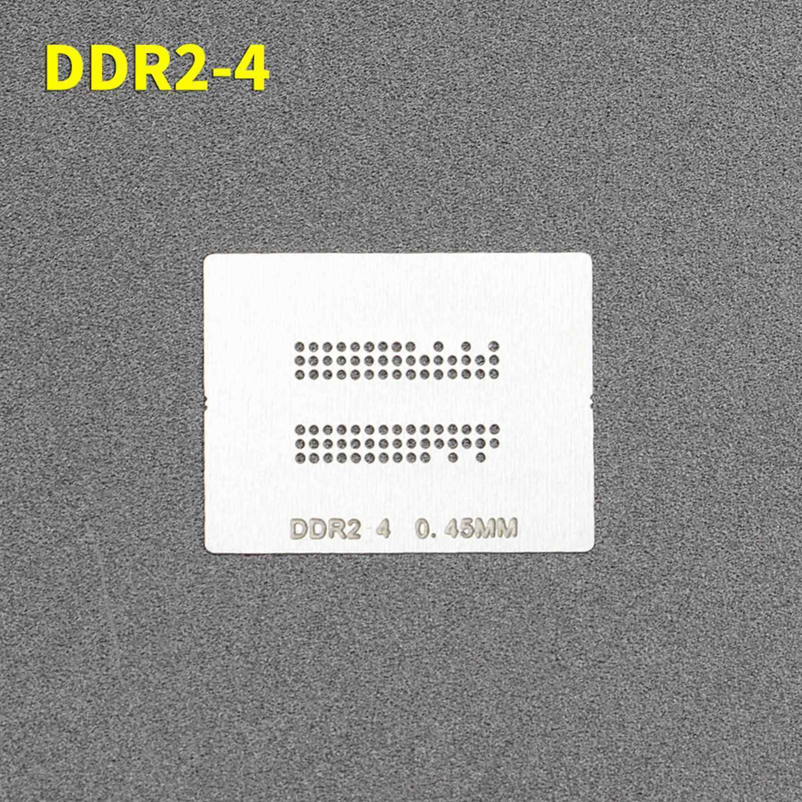 14pcs* DDR1 DDR2 DDR3 DDR4 DDR5 GDDR5X FBGA190 GDDR6 FBGA180 BGA Stencil Sturdy