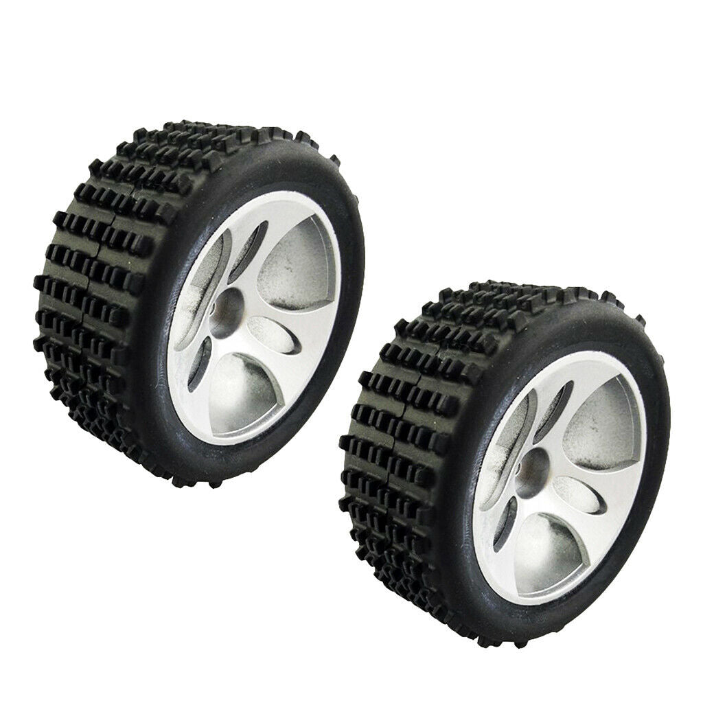 4X A959-01 Wheel Tire Tyres for Wltoys A959 1/18 Scale Remote Control Car Truck