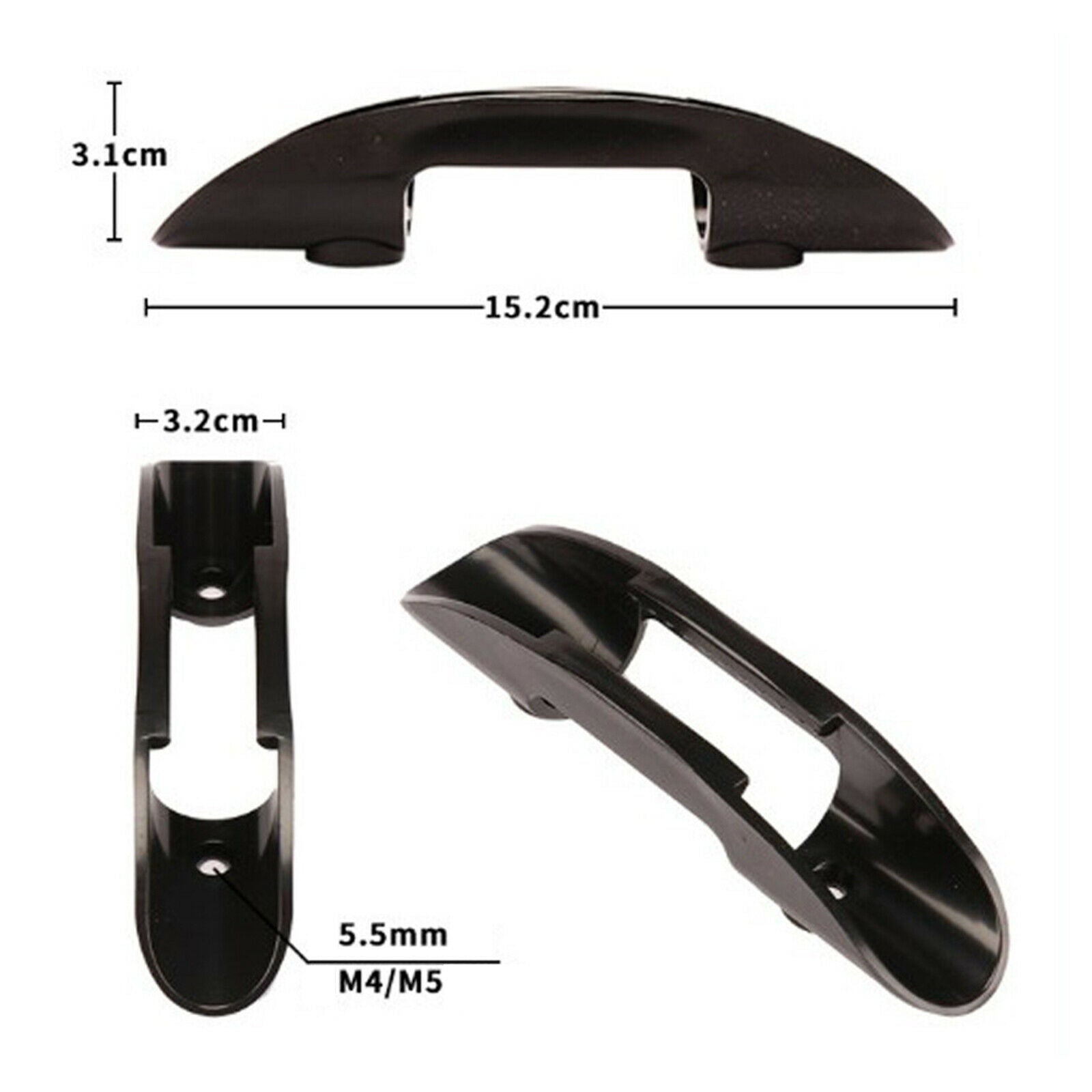 2x Canoe Paddle Clips Accessories Universal Boat Kayak Keeper with Hardware