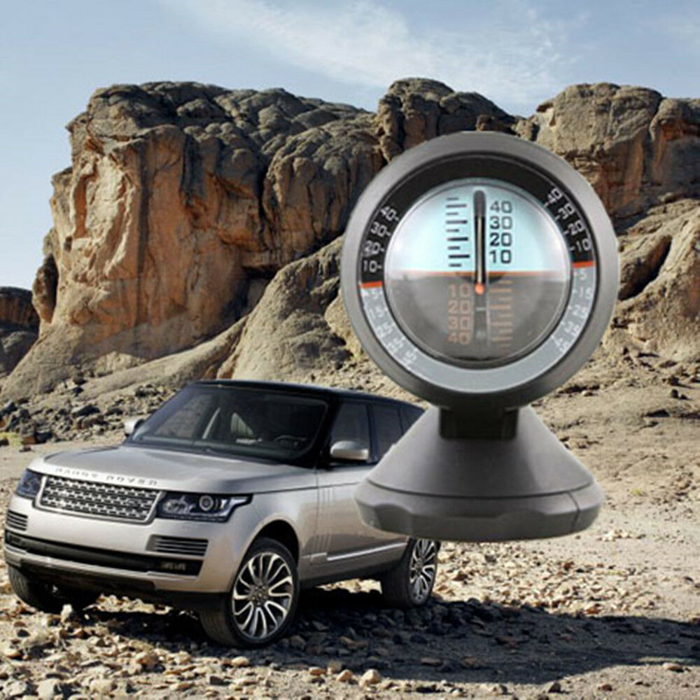 Car SUV Outdoor Travel Slope Indicator Up/ Downgrade Clinometer Slopemeter Gauge