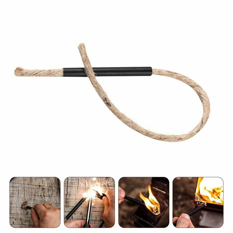 1PC Portable Tinder Cord Fire Starter Camping Accessory Outdoor Survival .l8
