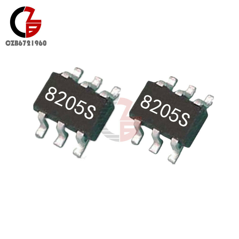 10PCS CEG8205S 8205S 8205 SOT23-6 Dual N-Channel Field Effect Transistor