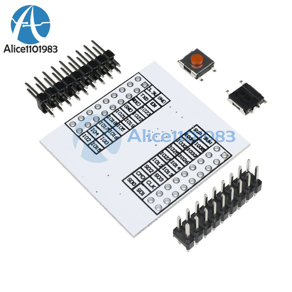 For ESP-32S Adapter Board Pinboard Convertor ESP32S Wireless WIFI Module