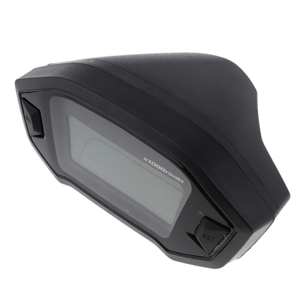 Speedometer Tachometer Gauge ,Universal LCD Backlight Motorcycle Odometer