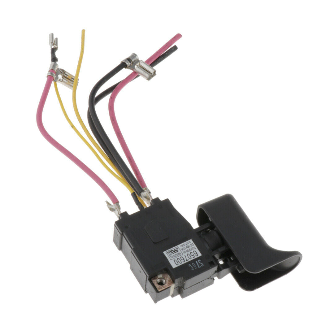 Drill Speed Switch for XRJ04 DJR186 JR186D 6507600 650760-0 Power Parts