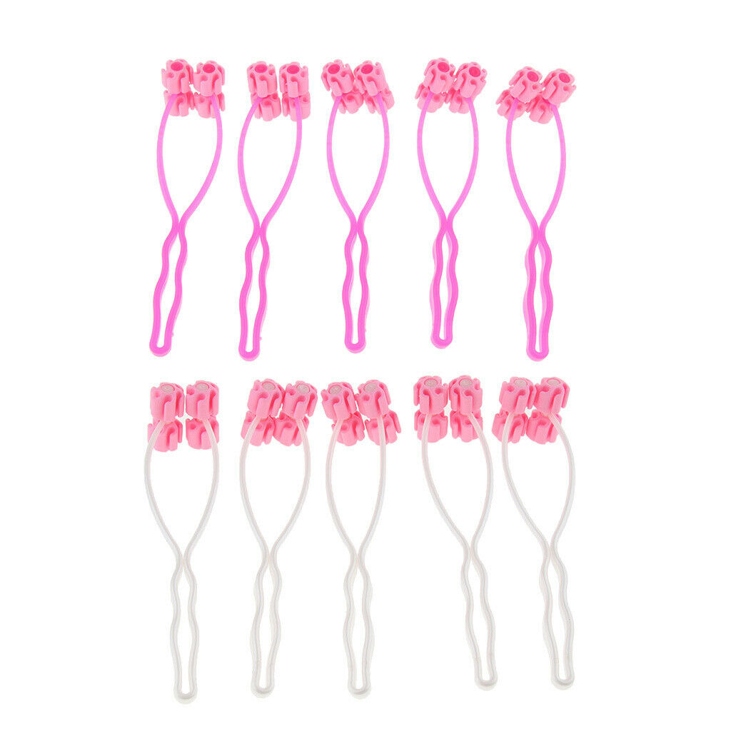 5Pcs Dog Cat Thin Face Massager Feet Legs Relief Tool Grooming Tool Rose Red