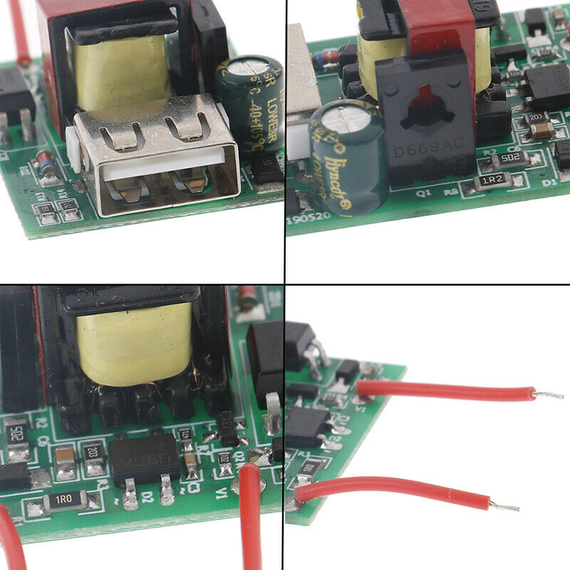 DC-DC 12V to 5V 1A USB Step Down Module Isolated Power Supply Conver CgB LU