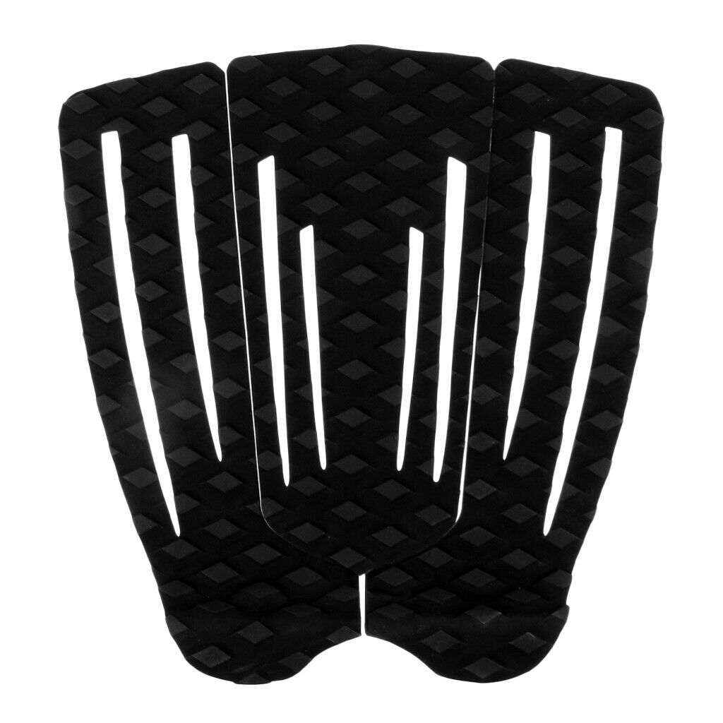 3pcs-Set Surfboard Traction Pad, Anti-Slip Surfboard Paddleboard Longboard Tail