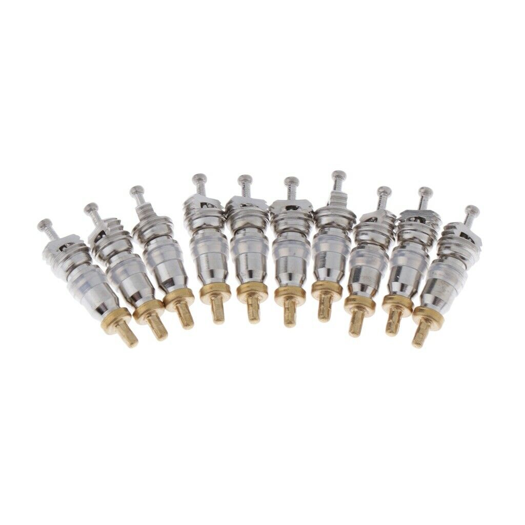 10Pcs R410 Brass Air Conditioner Valve Cores Replacement AC Accessories