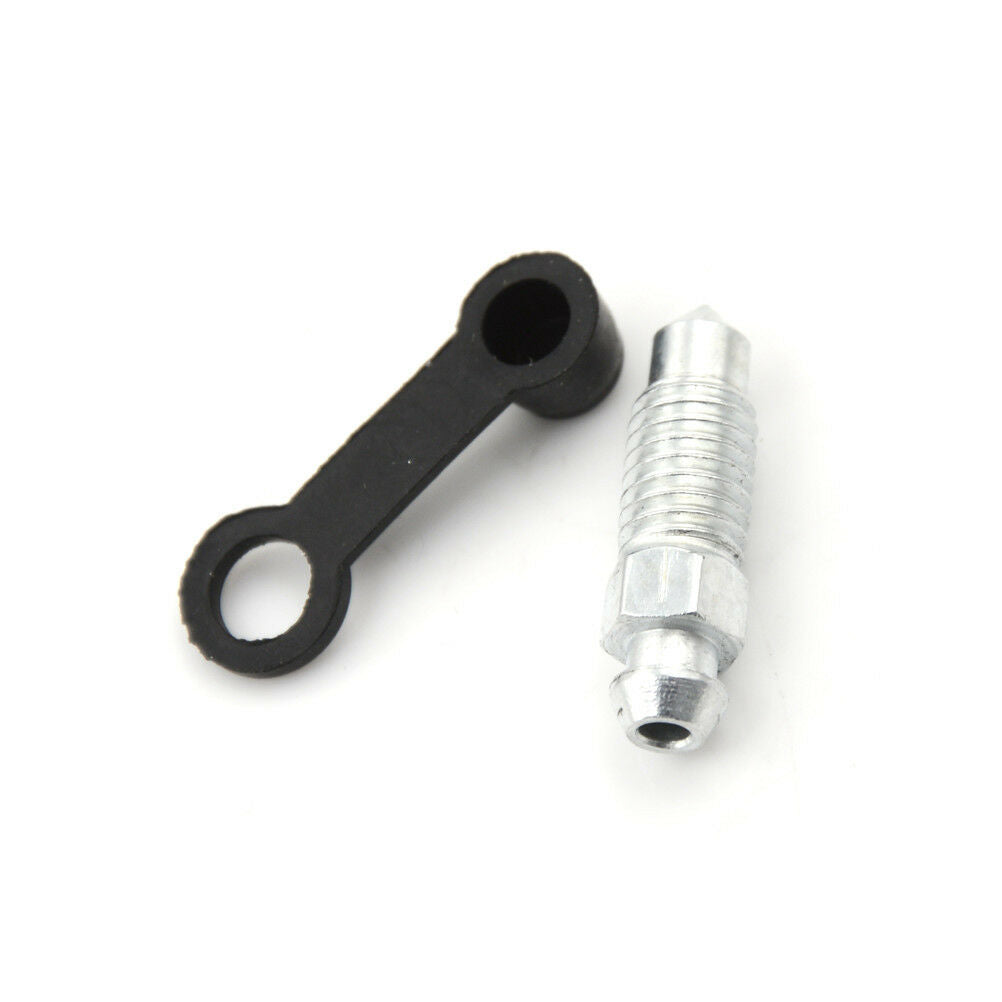 M8 x1.25mm Motorcycle Bike Brake Braking Caliper Bleed Screw Nipple wit.l8