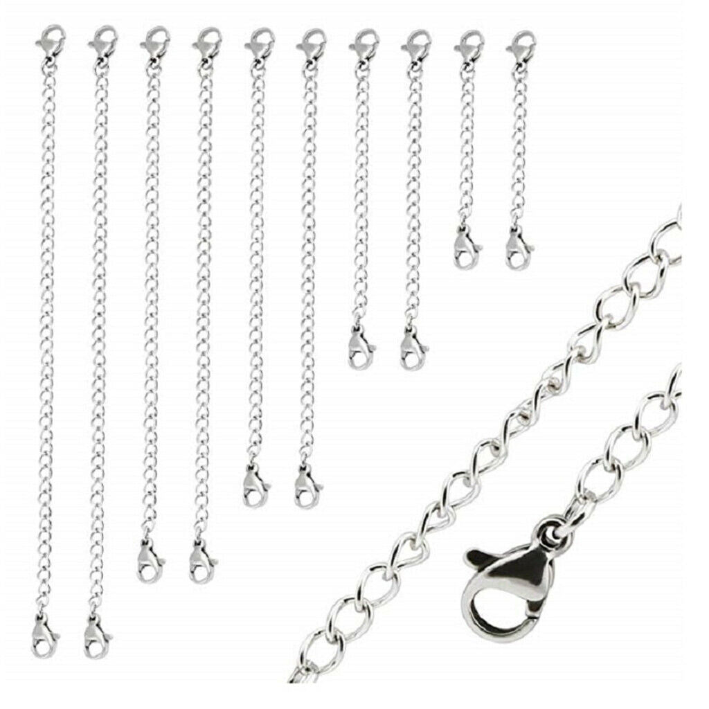 Extension Chain Extender Tail Links Clasps Necklace Bracelet Jewelry Making