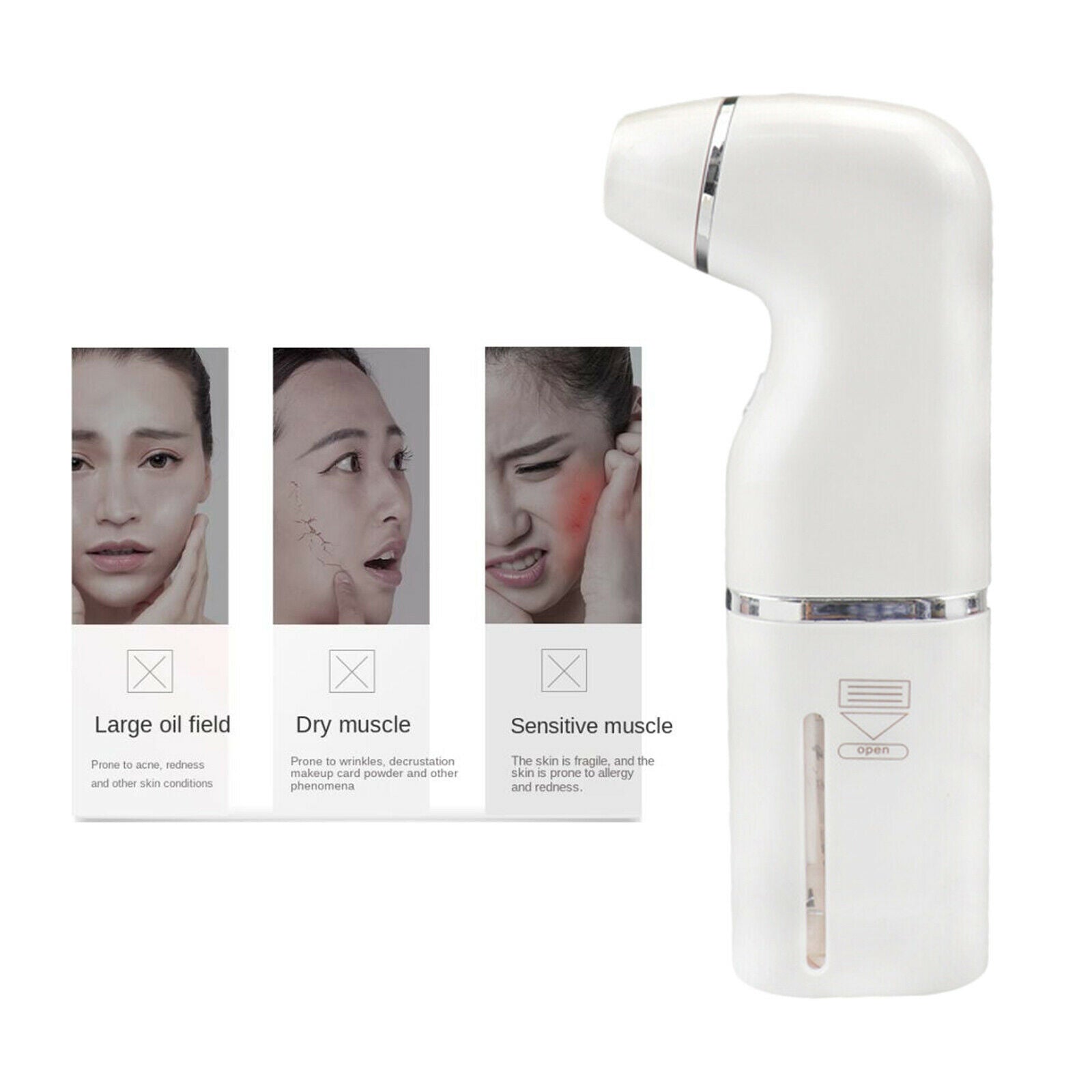 Oxygen Injection Nano Facial Mister Face Sreamer Skin Care Spa Beauty Device